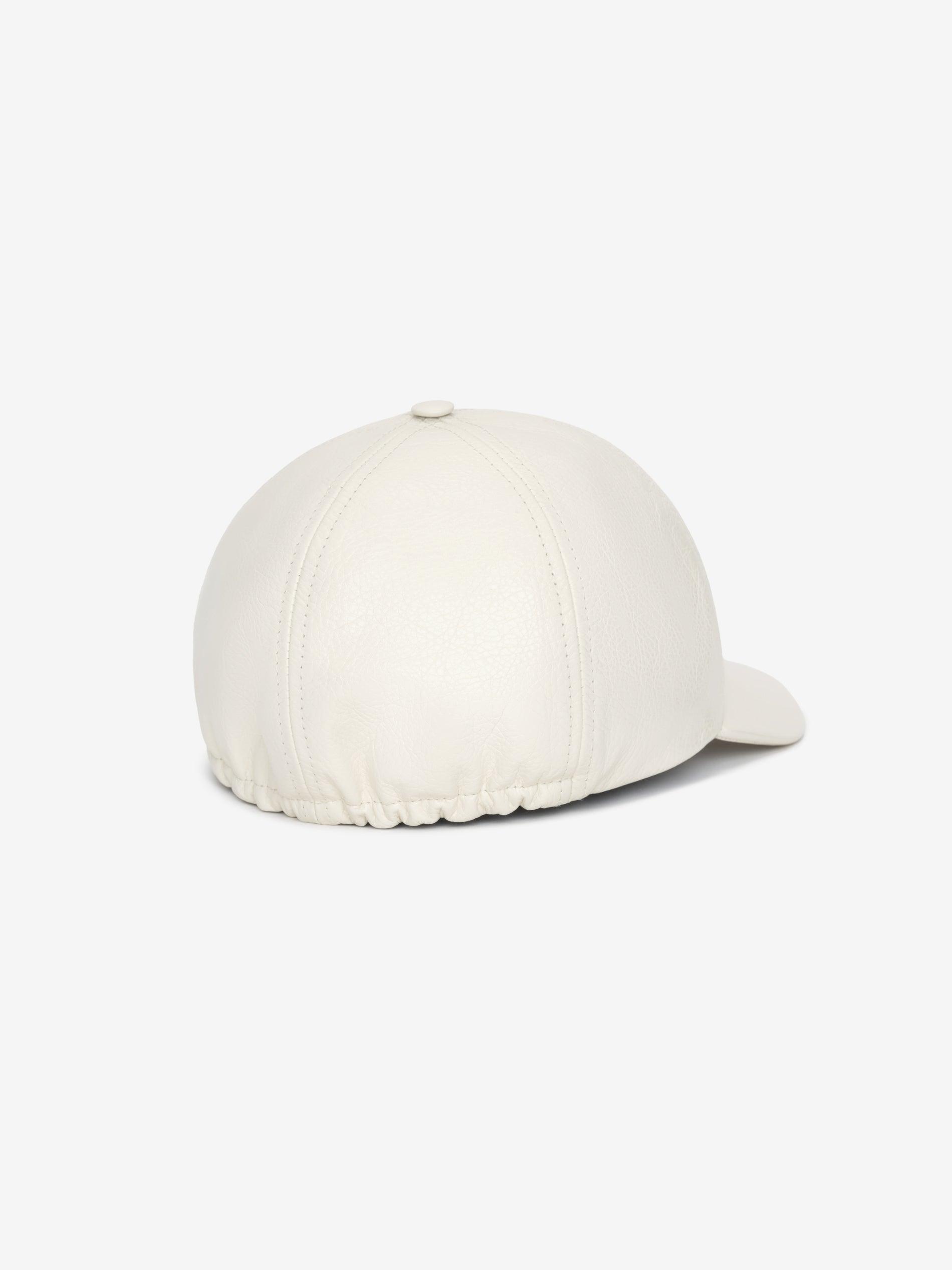 Leather Baseball Cap Male Product Image