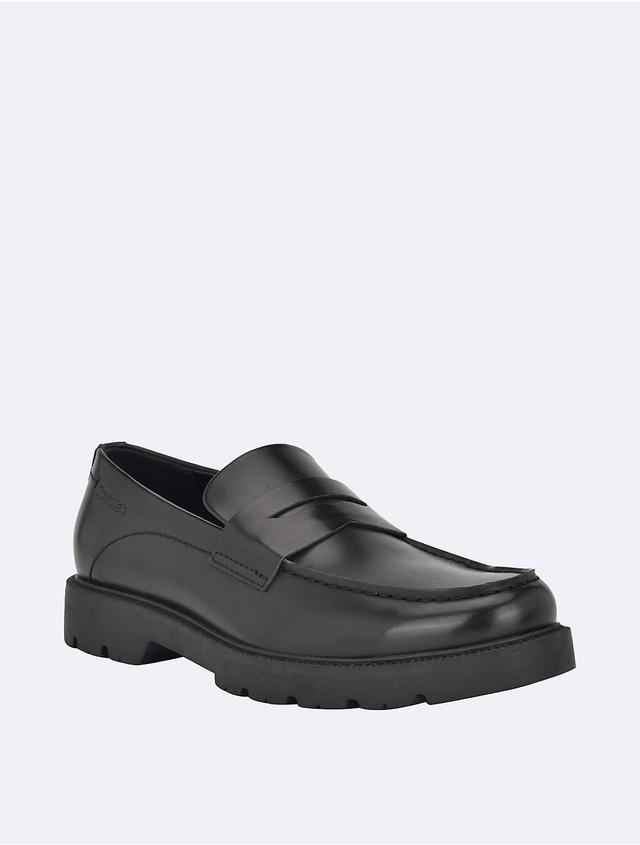 Calvin Klein Mens Mens Tollin Dress Shoe - Black - 8 Product Image