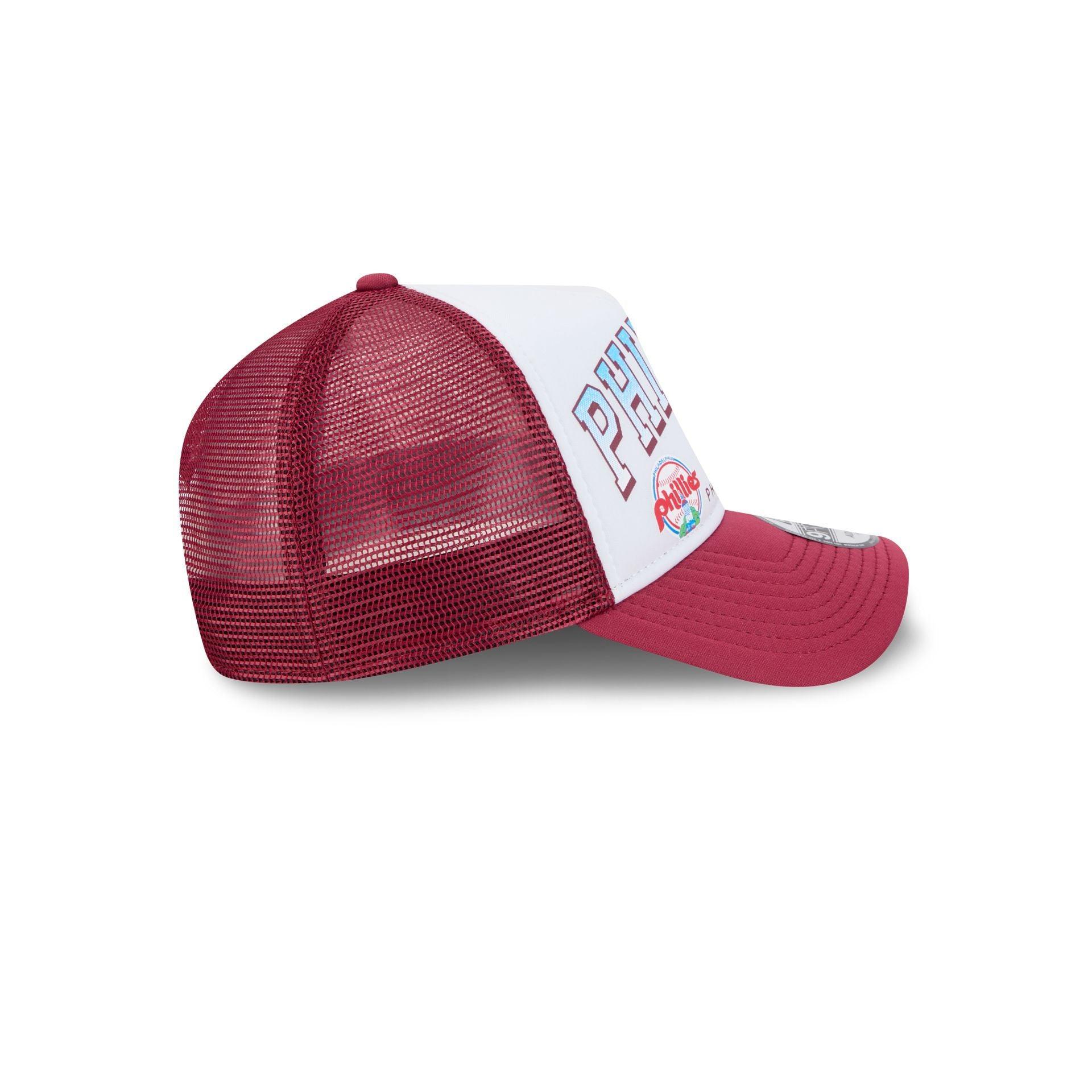 Philadelphia Phillies Sport Classics 9FORTY A-Frame Trucker Hat Male Product Image