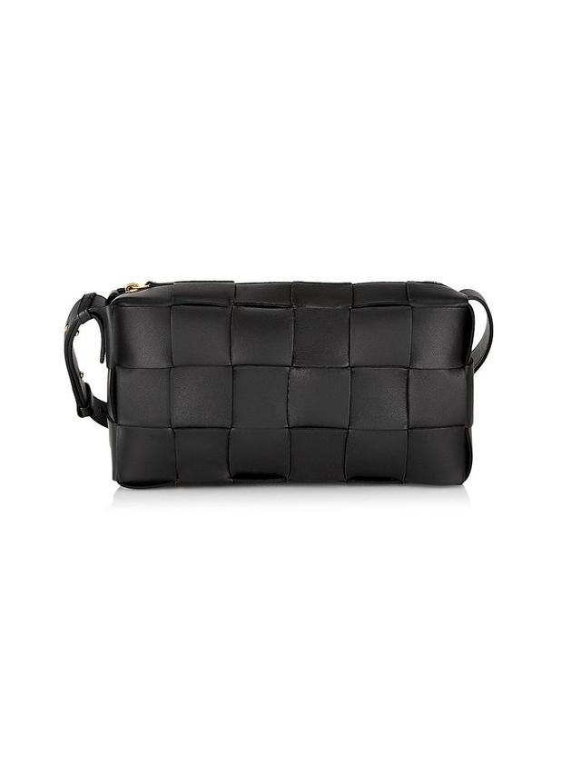 Womens Cassette Leather Shoulder Bag Product Image