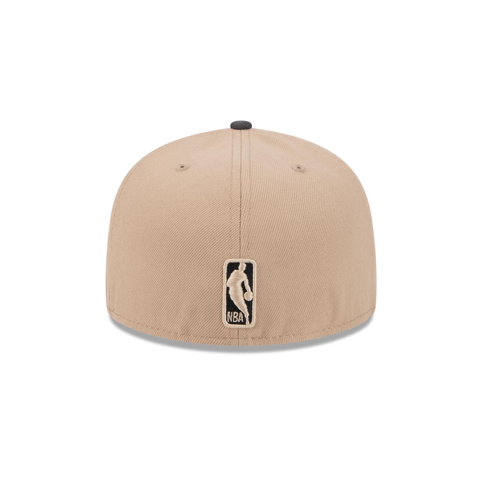 Brooklyn Nets Camel 59FIFTY Fitted Hat Male Product Image