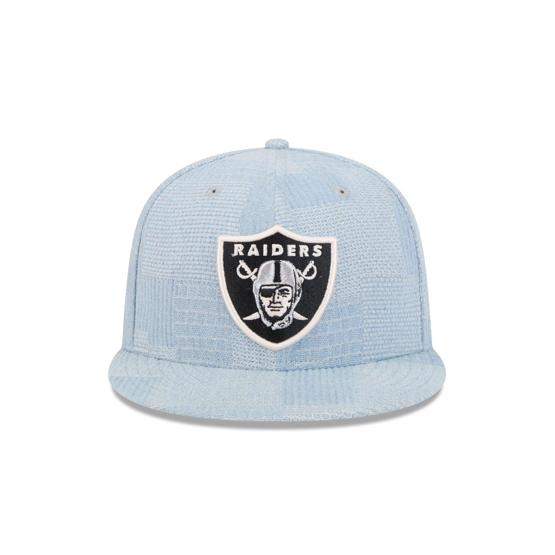 Las Vegas Raiders Denim Patchwork 9FIFTY Snapback Hat Male Product Image