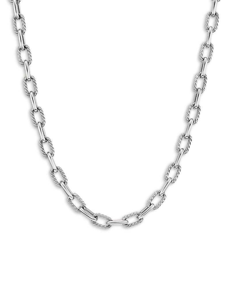 Mens DY Madison Chain Necklace in Sterling Silver Product Image