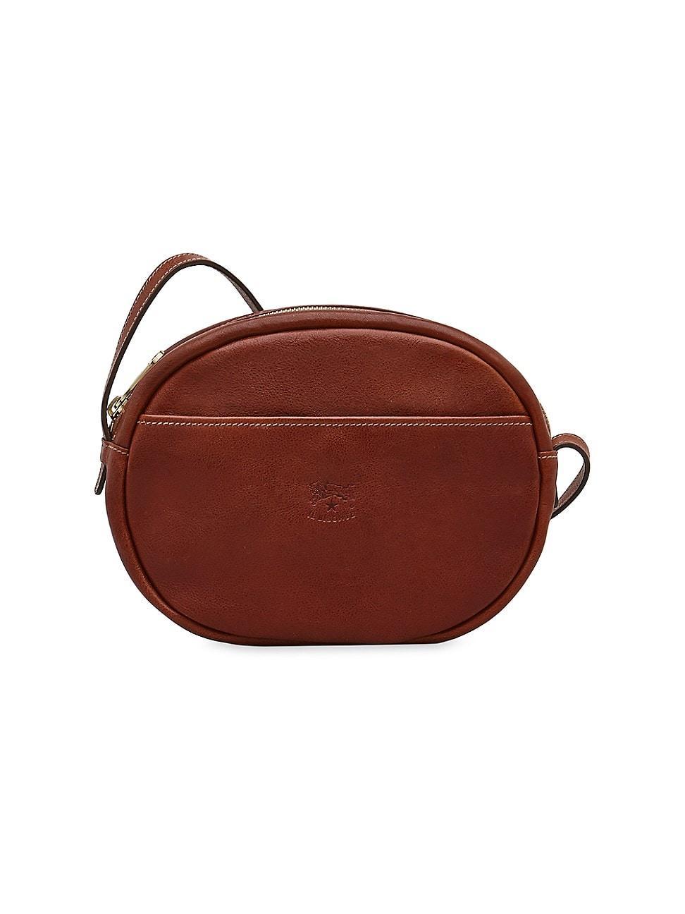 Womens Rubino Leather Crossbody Bag product image