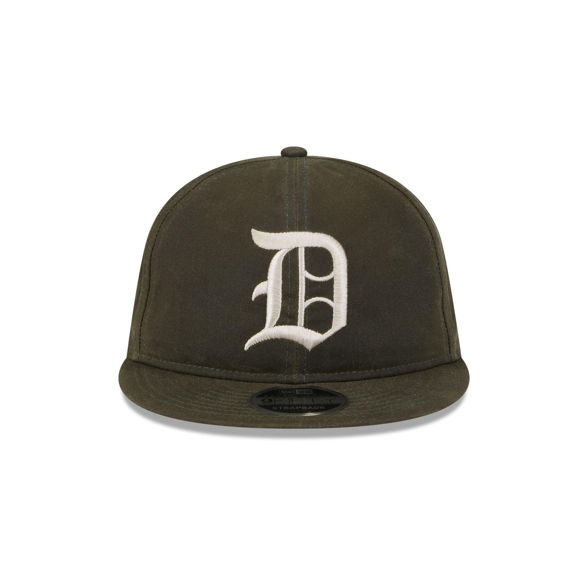 Detroit Tigers Rifle Green Retro Crown 9FIFTY Adjustable Hat Male Product Image