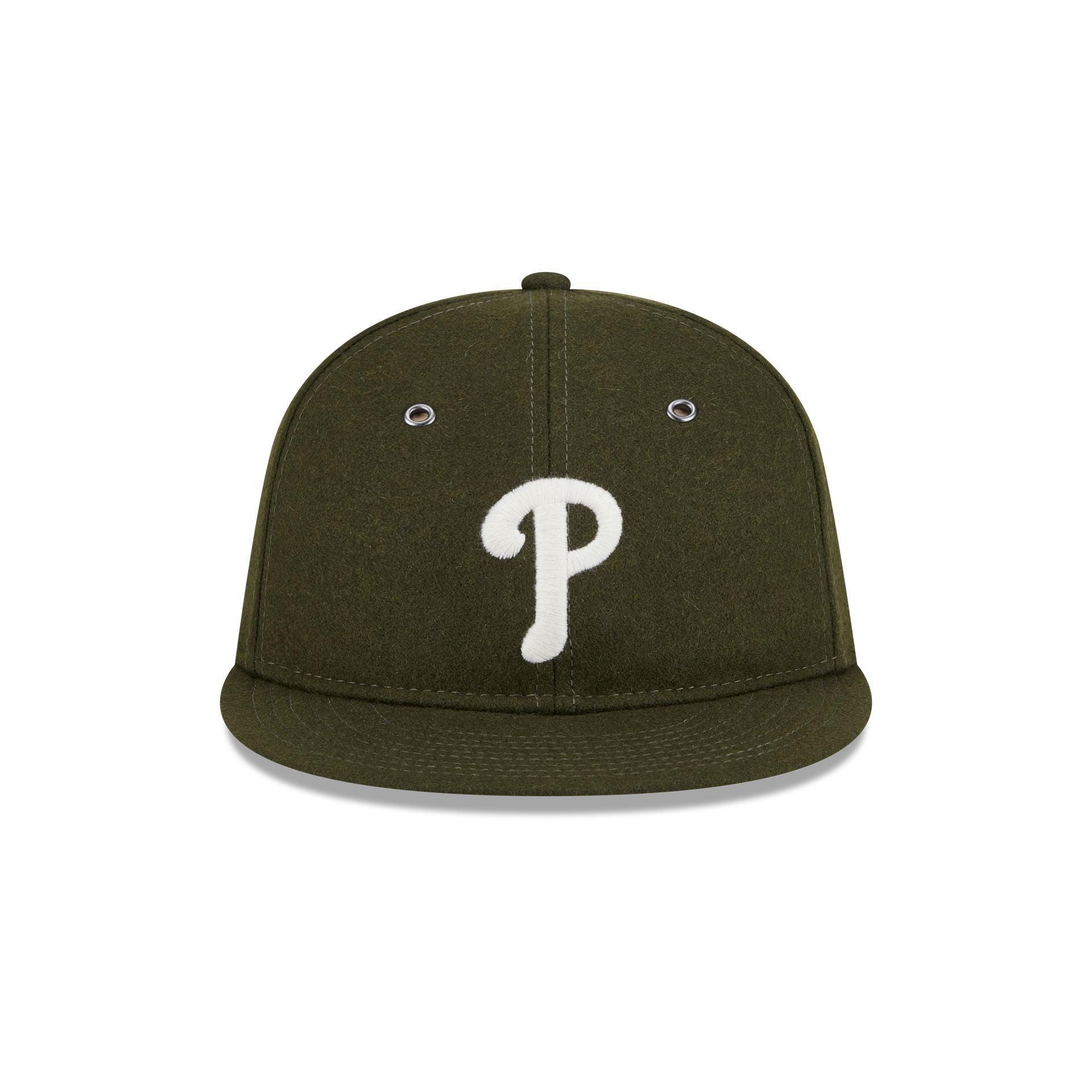 Philadelphia Phillies New Olive Wool Retro Crown 9FIFTY Adjustable Hat Male Product Image