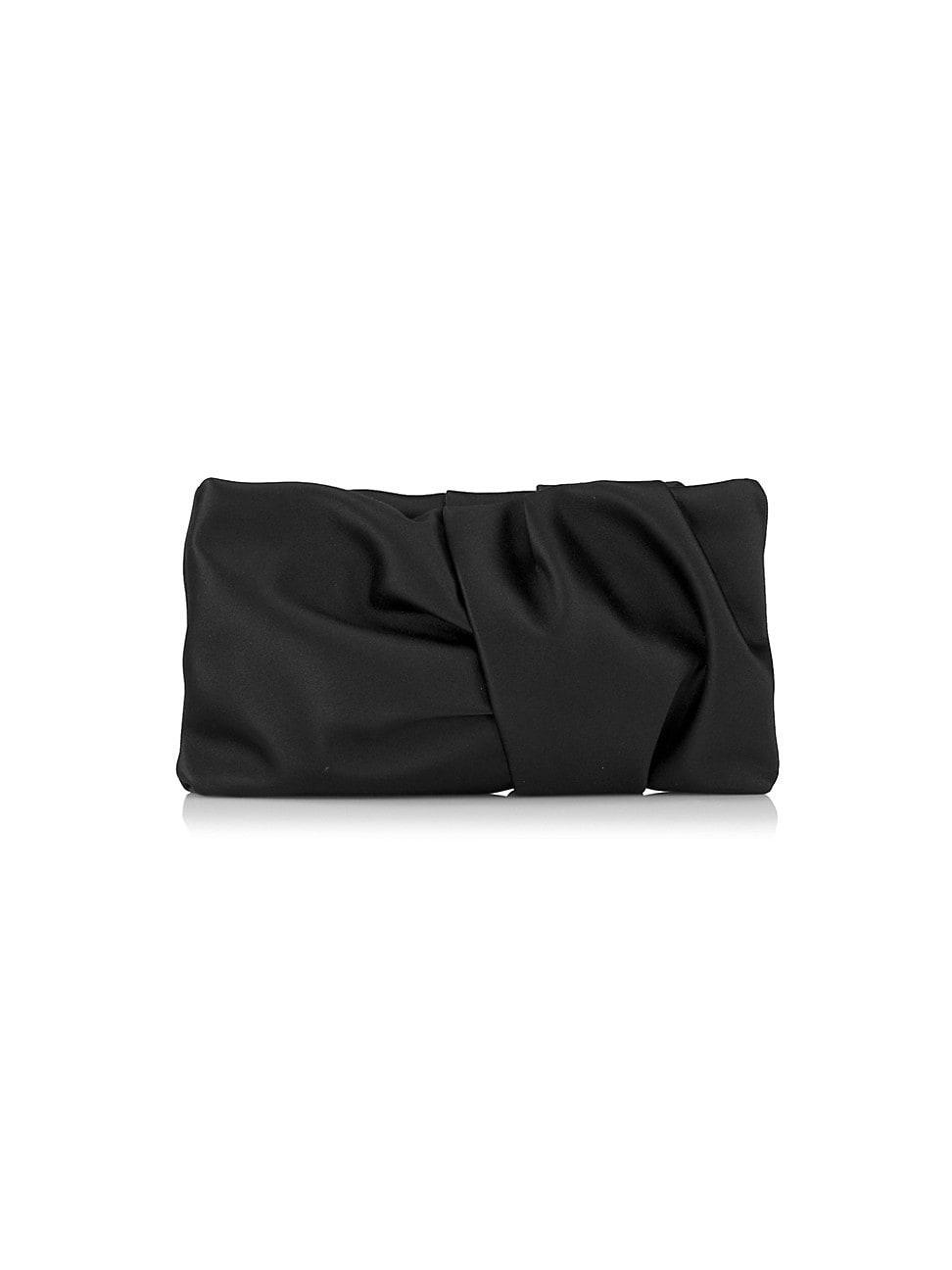 Womens Bonny Satin Clutch-On-Chain Product Image