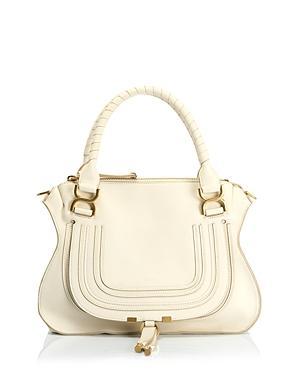 Chlo Medium Marcie Calfskin Leather Satchel Product Image