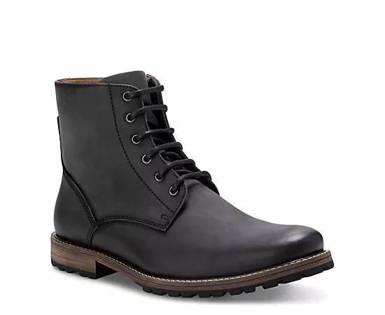 Eastland Shoe Mens Hoyt Leather Lace-Up Ankle Boots Product Image