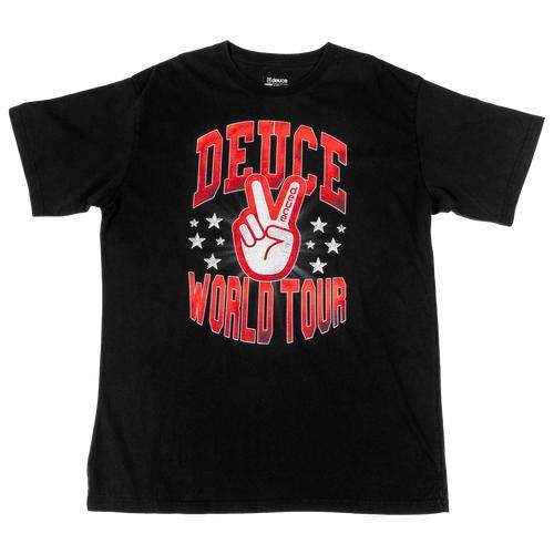 Deuce Mens World Tour T-Shirt - Black/Black Product Image