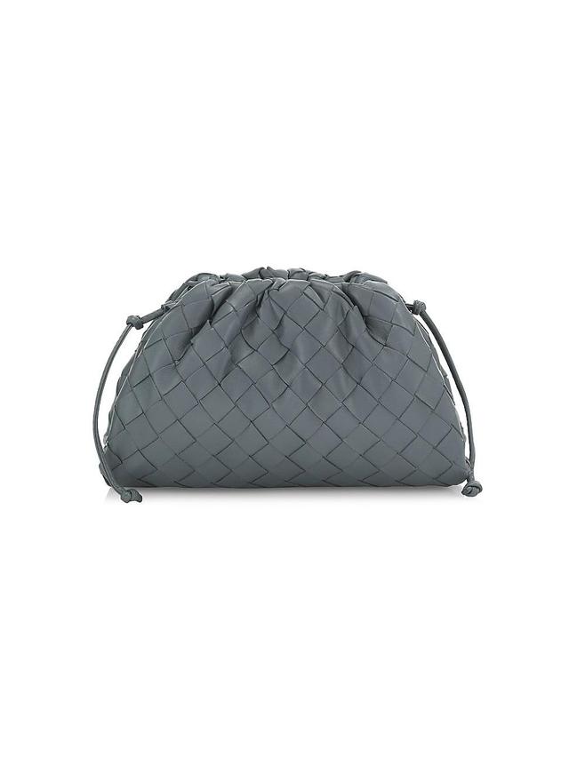 Bottega Veneta Small The Pouch Leather Clutch Product Image