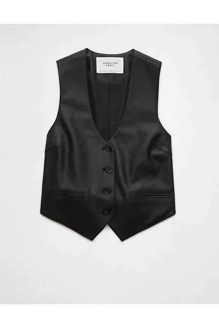 AE Vegan Leather Vest Women's product image