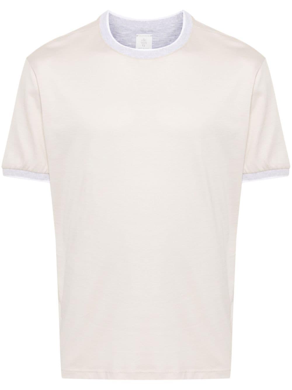 Cotton T-shirt In Neutrals Product Image