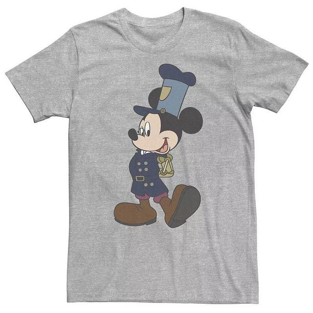 Big & Tall Disney Mickey Mouse Steampunk Outfit Tee, Mens Athletic Grey Product Image