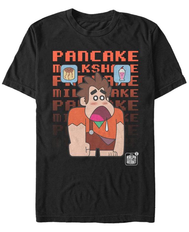 Mens Disneys Wreck It Ralph 2 Pancake Milkshake Tee Product Image