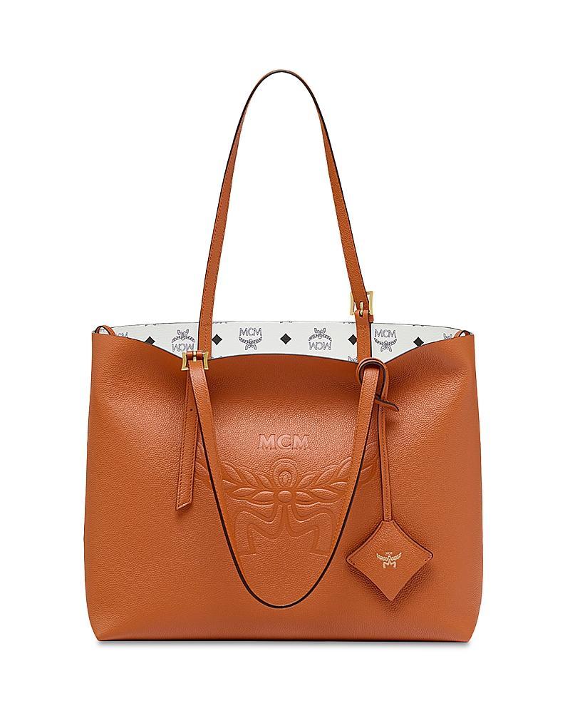 Womens Himmel Medium Leather Shopper Bag Product Image