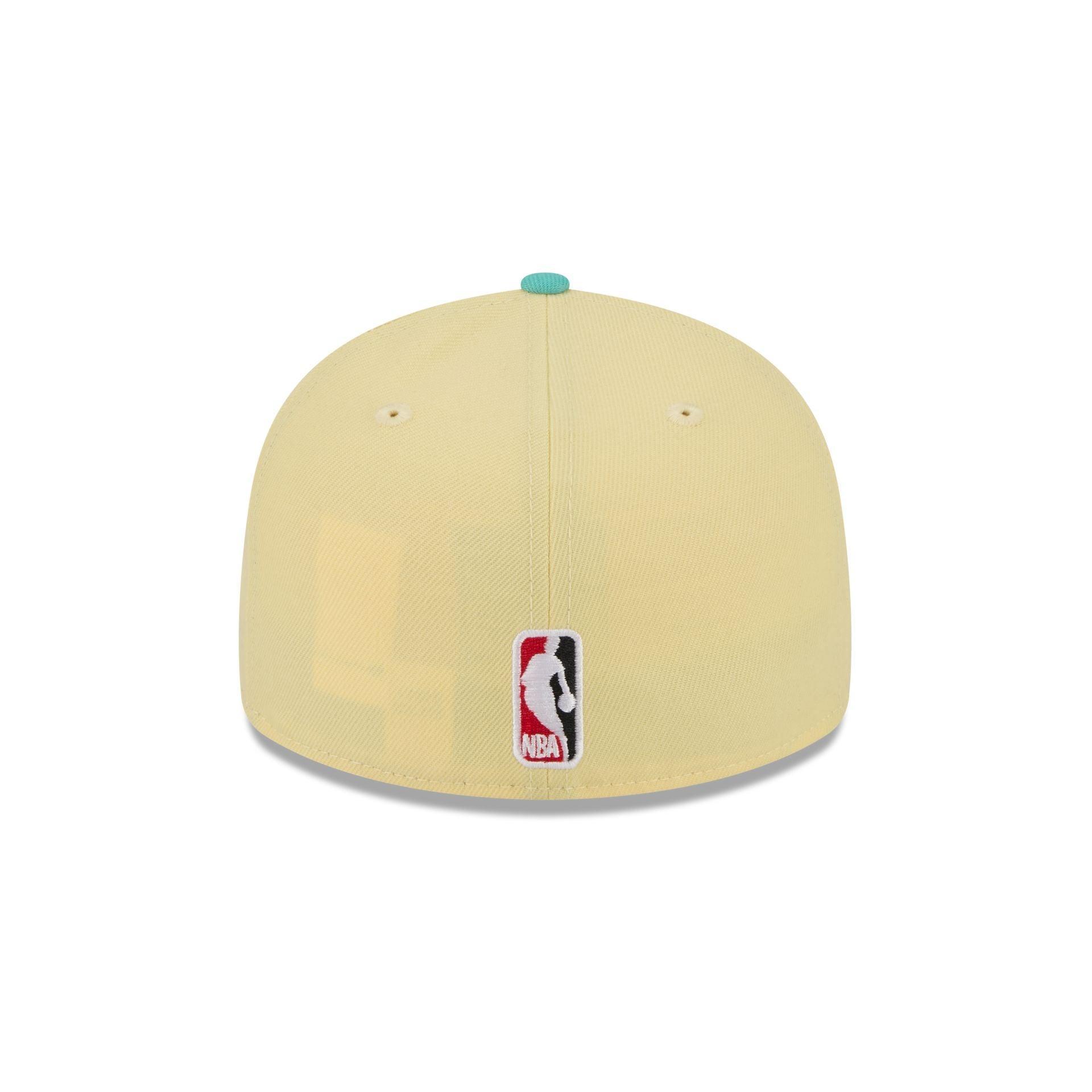 Chicago Bulls Soft Yellow Low Profile 59FIFTY Fitted Hat Male Product Image