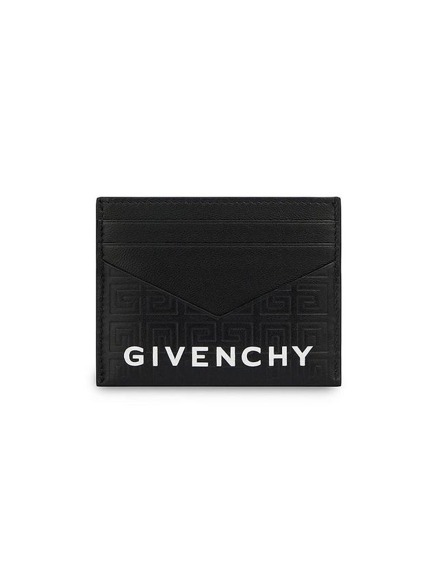 Givenchy G-Essentials Logo Leather Card Case Product Image