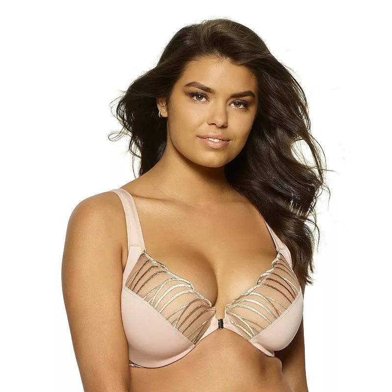 Paramour by Felina Angie Front Close Minimizer Bra 115071, Womens Product Image