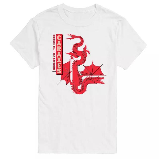 Mens House Of The Dragon Caraxes Dragon Graphic Tee Product Image