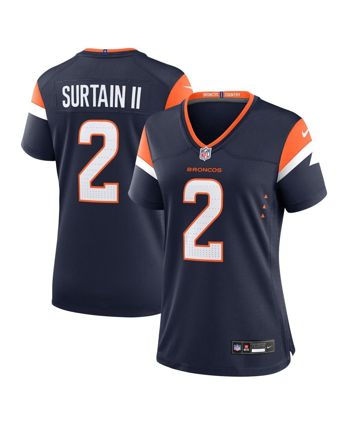 Patrick Surtain II Denver Broncos Nike Womens NFL Game Football Jersey Product Image