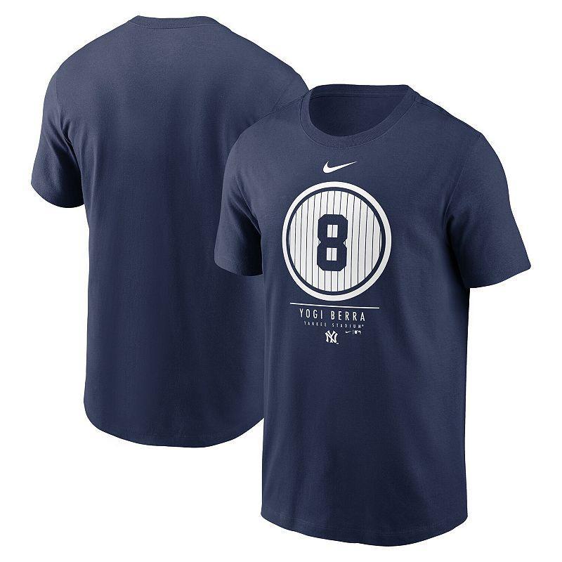 Mens Nike Yogi Berra Navy New York Yankees Locker Room T-shirt Product Image