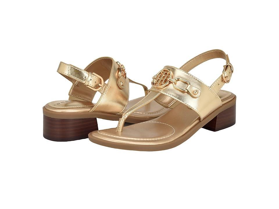 Tommy Hilfiger Womens Ezmeai Block Heeled Sandal Product Image