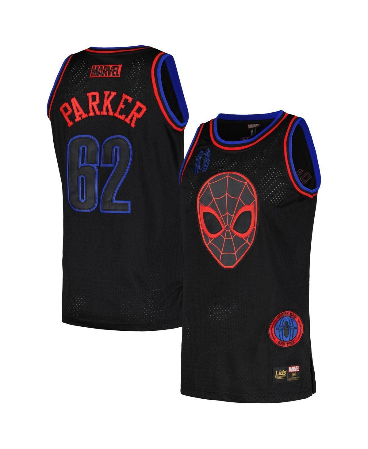 Mens Black Spider-Man Marvel Basketball Jersey - Black Product Image