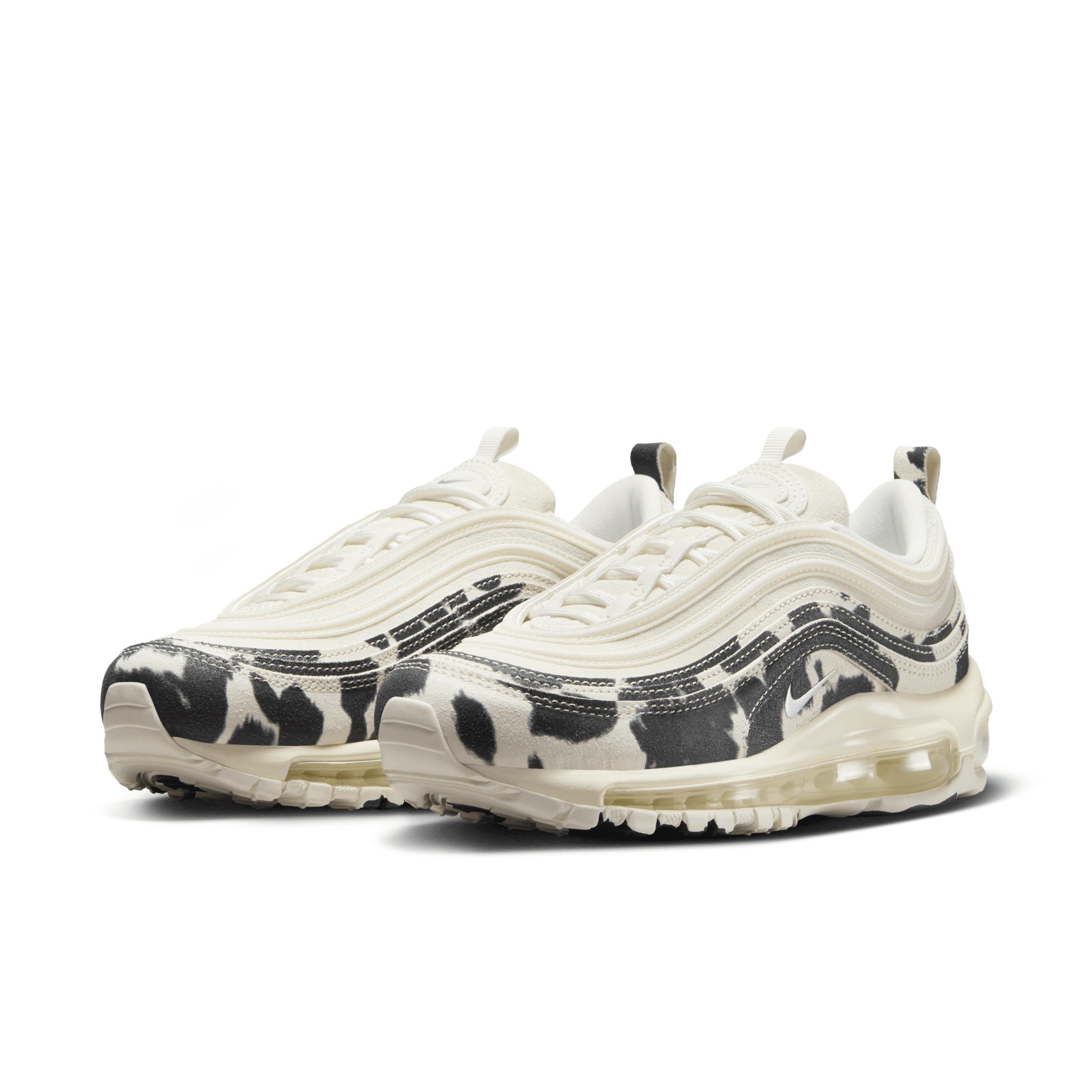 Nike Womens Air Max 97 - Shoes Sail/Chrome/Black Product Image