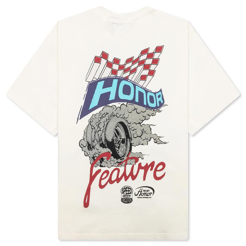 Feature x Honor The Gift Speed Tee - White Male Product Image