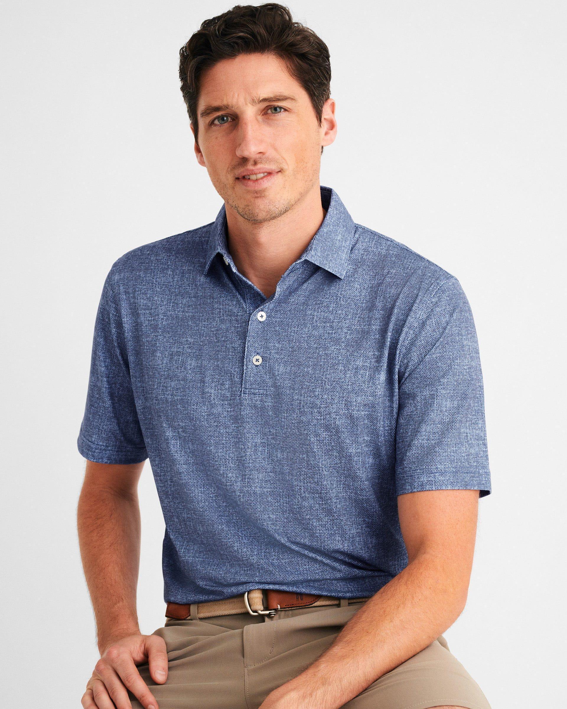 Gibson Printed Jersey Performance Polo Male Product Image