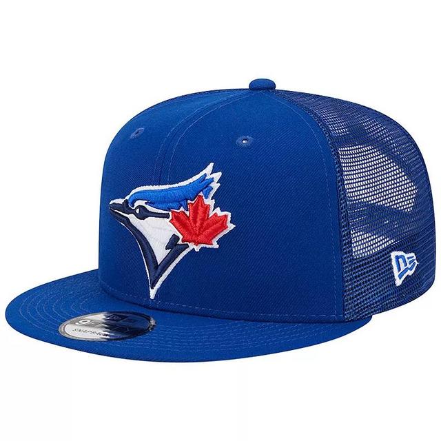 Mens New Era Royal Toronto Jays Team Color Trucker 9FIFTY Snapback Hat Product Image