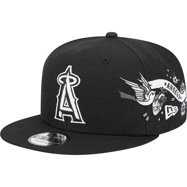 Mens New Era Los Angeles Angels City Art 9FIFTY Snapback Hat Product Image