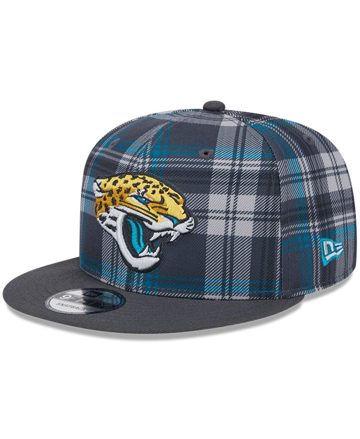 New Era Mens Gray Jacksonville Jaguars 2024 Sideline Statement 9FIFTY Snapback Hat - Gray Product Image