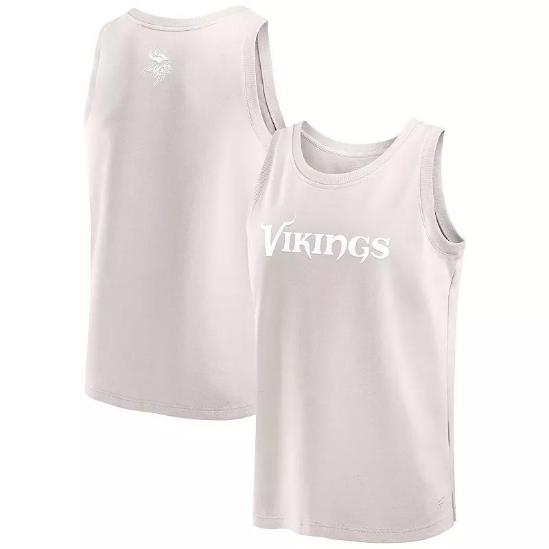 Mens Fanatics Cream Minnesota Vikings Elements Tank Top Product Image