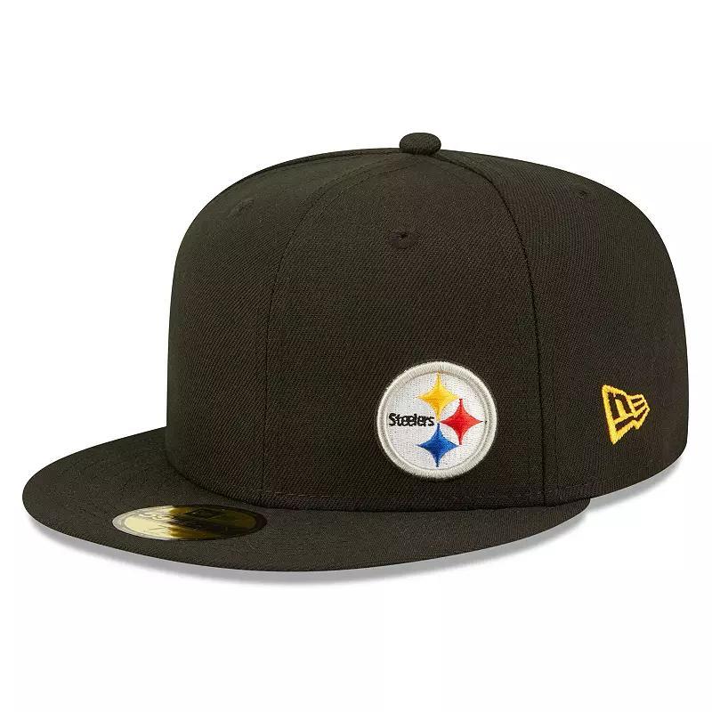 Mens New Era Pittsburgh Steelers Flawless 59FIFTY Fitted Hat Product Image