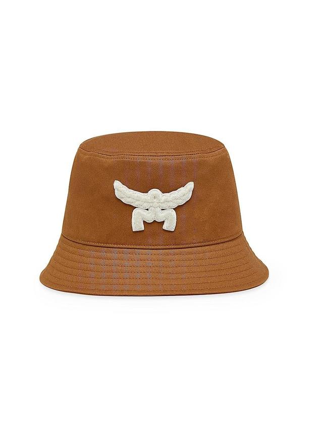 Mens Essential Logo-Embroidered Cotton Bucket Hat Product Image