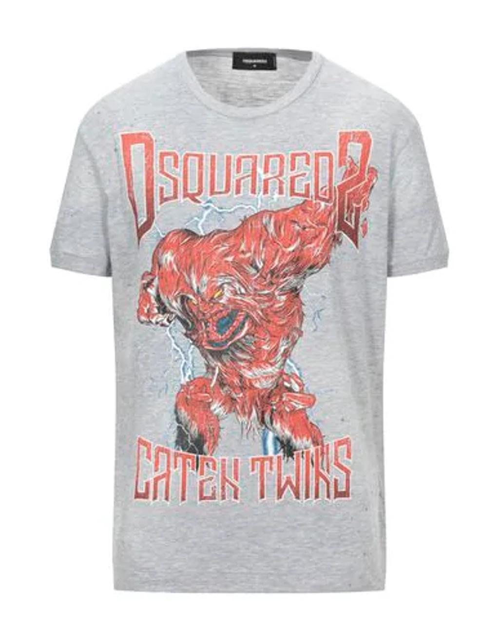 DSQUARED2 T-shirts In Grey Product Image