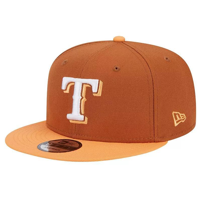 Mens New Era Texas Rangers Spring Color Two-Tone 9FIFTY Snapback Hat Product Image