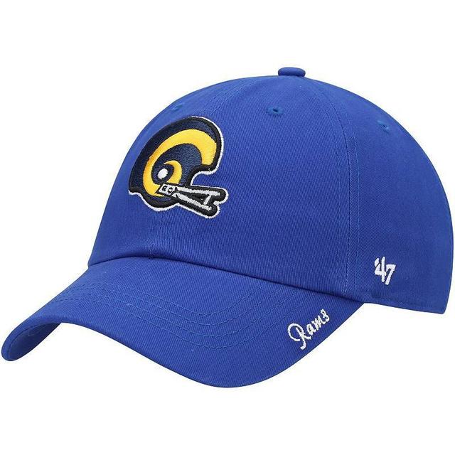 Womens 47 Royal Los Angeles Rams Miata Clean Up Legacy Adjustable Hat Product Image