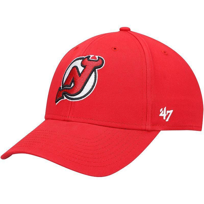 Mens 47 Red New Jersey Devils Legend MVP Adjustable Hat Product Image