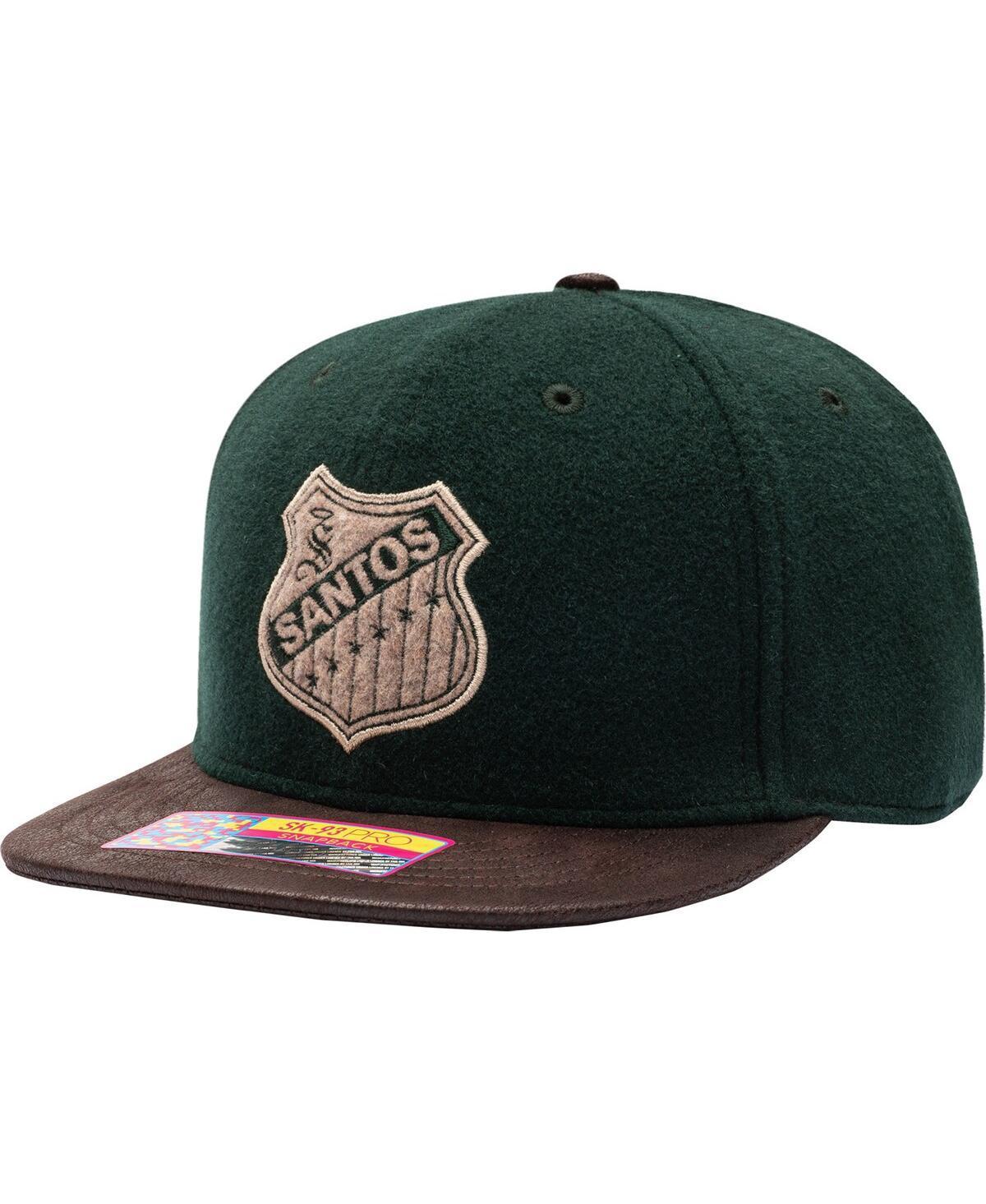 Mens Green Santos Laguna Prep Snapback Hat - Green Product Image