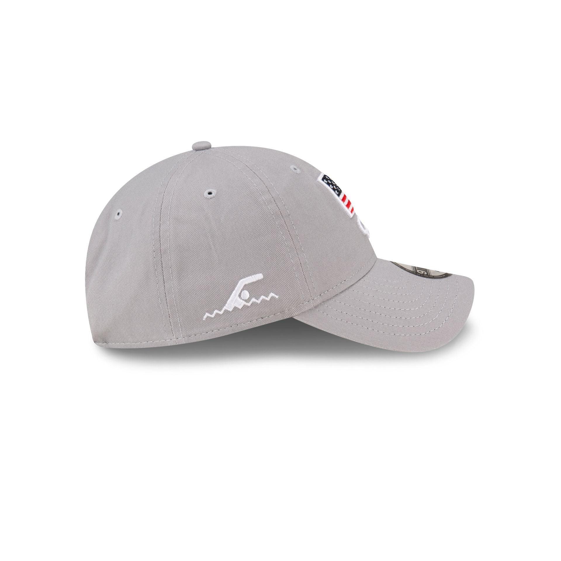 Team USA Fencing Gray 9TWENTY Adjustable Male Product Image