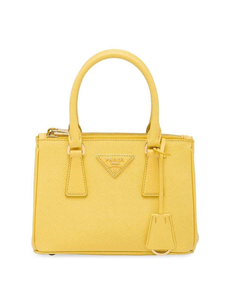 Womens Galleria Saffiano Leather Mini Bag Product Image