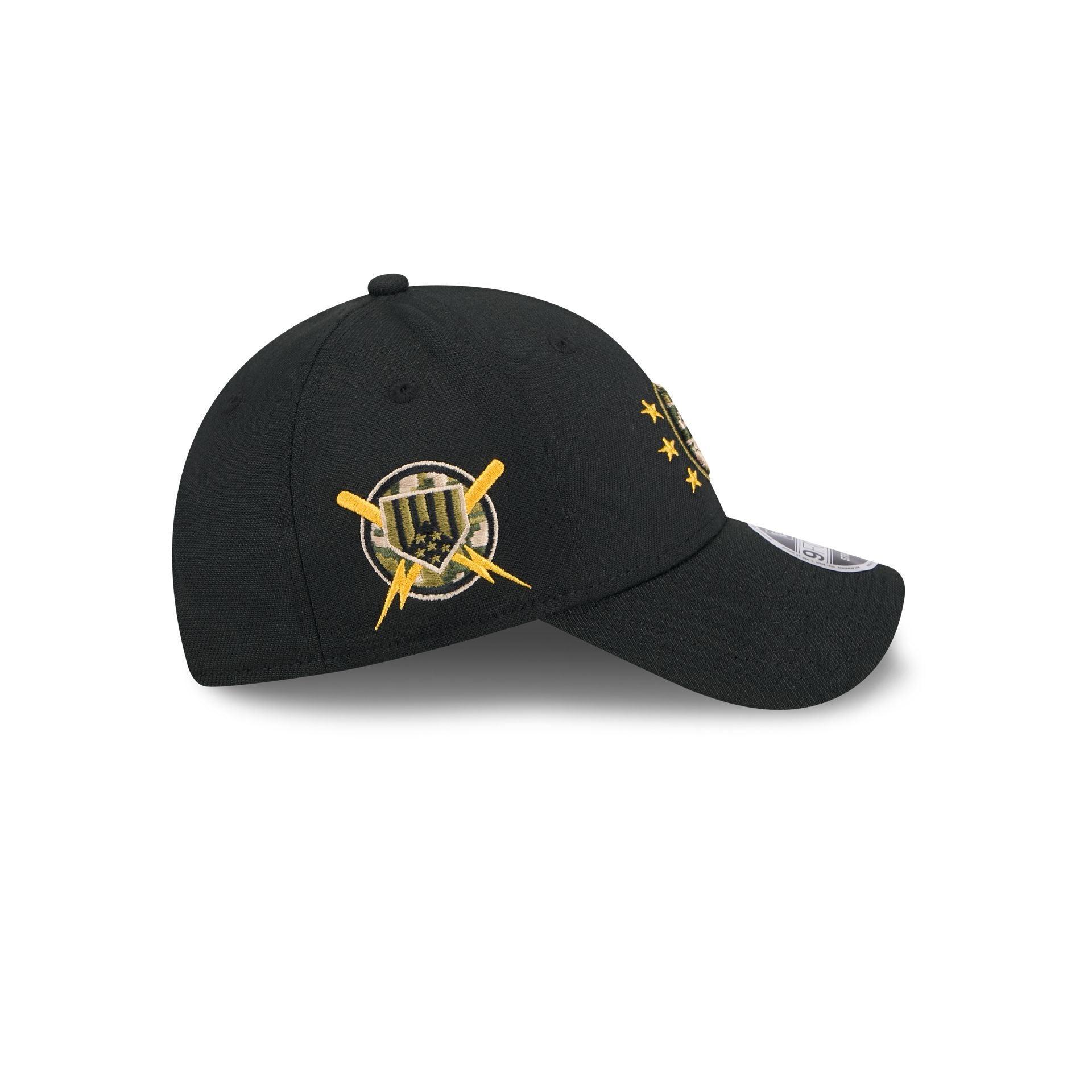 Chicago Cubs Armed Forces Day 2024 Kids 9FORTY Stretch-Snap Hat Kids Product Image