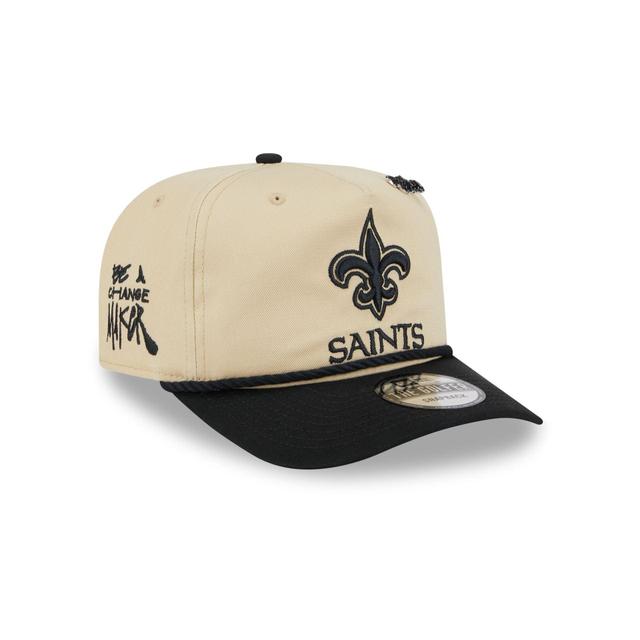 New Orleans Saints 2024 Inspire Change Golfer Hat Male Product Image