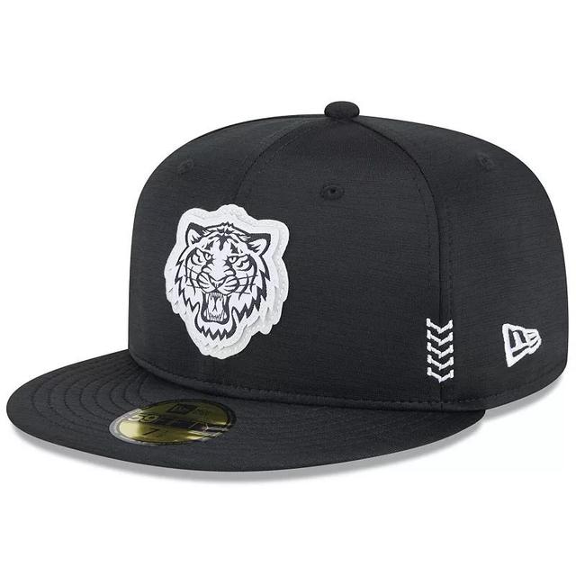 Mens New Era Black Detroit Tigers 2024 Clubhouse 59FIFTY Fitted Hat Product Image