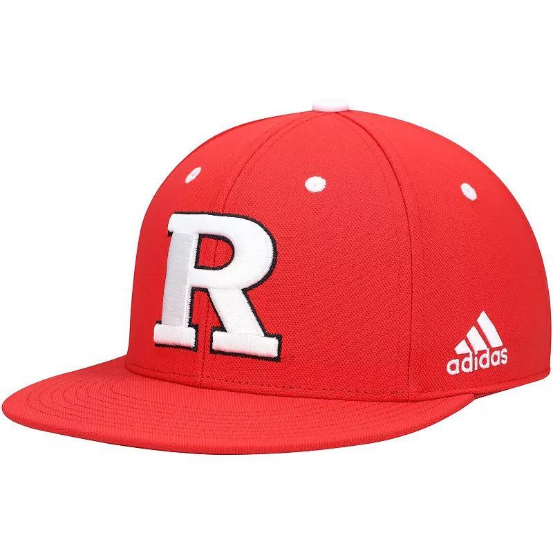 Mens adidas Scarlet Rutgers Scarlet Knights On-Field Baseball Fitted Hat Product Image