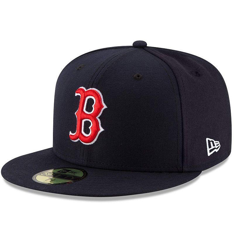 Mens New Era Boston Red Sox Game Authentic Collection On-Field 59FIFTY Fitted Hat Blue Product Image