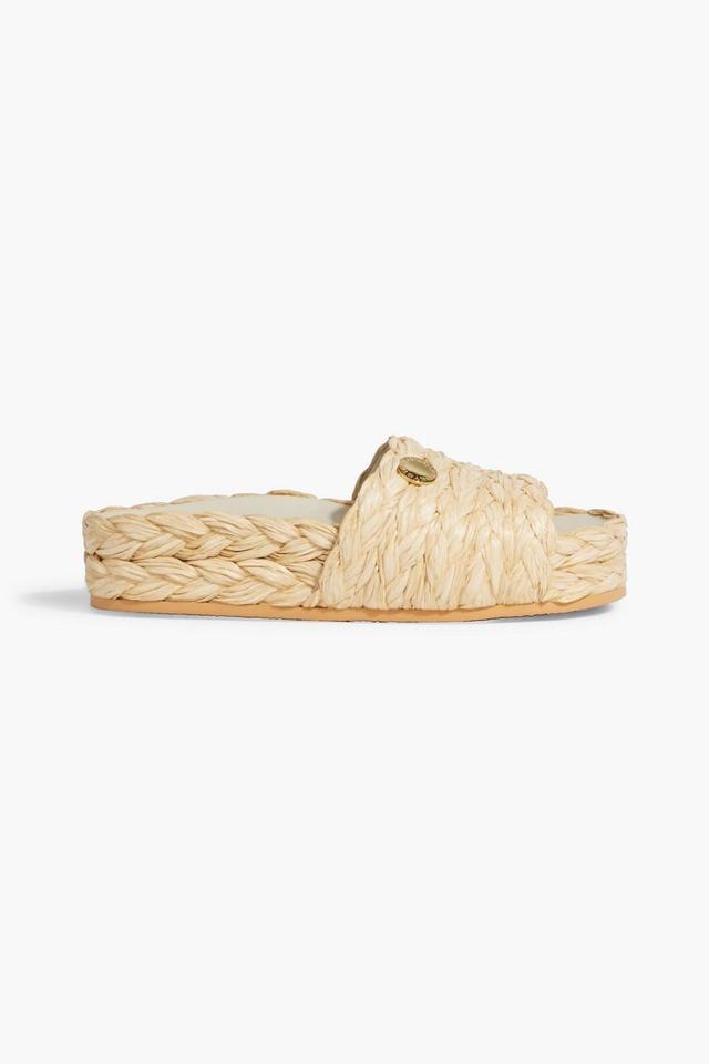 Beige Skyla Espadrilles In 8500 Naturale Product Image